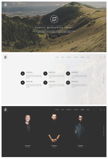 One page corporate