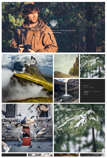 Portfolio full screen